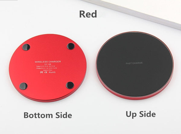 VIKEFON 10W Qi Wireless Charger for iPhone X XS XR 8 Plus Fast Wireless Charging Pad for Samsung S8 S9 S10 Xiaomi mi 9 Charger