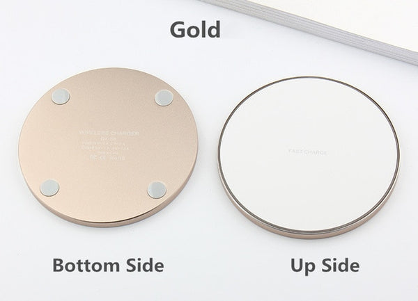 VIKEFON 10W Qi Wireless Charger for iPhone X XS XR 8 Plus Fast Wireless Charging Pad for Samsung S8 S9 S10 Xiaomi mi 9 Charger